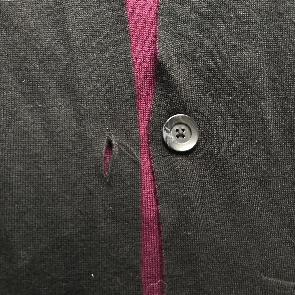Super Cute- Black Duster Cardigan - Picture 2 of 4